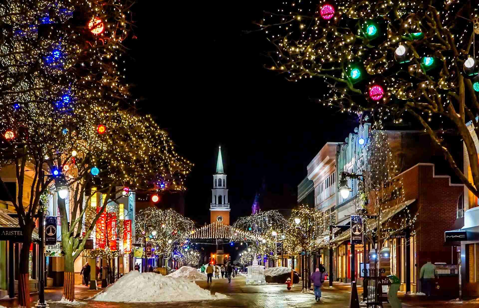 German Christmas Traditions: Decorated Church