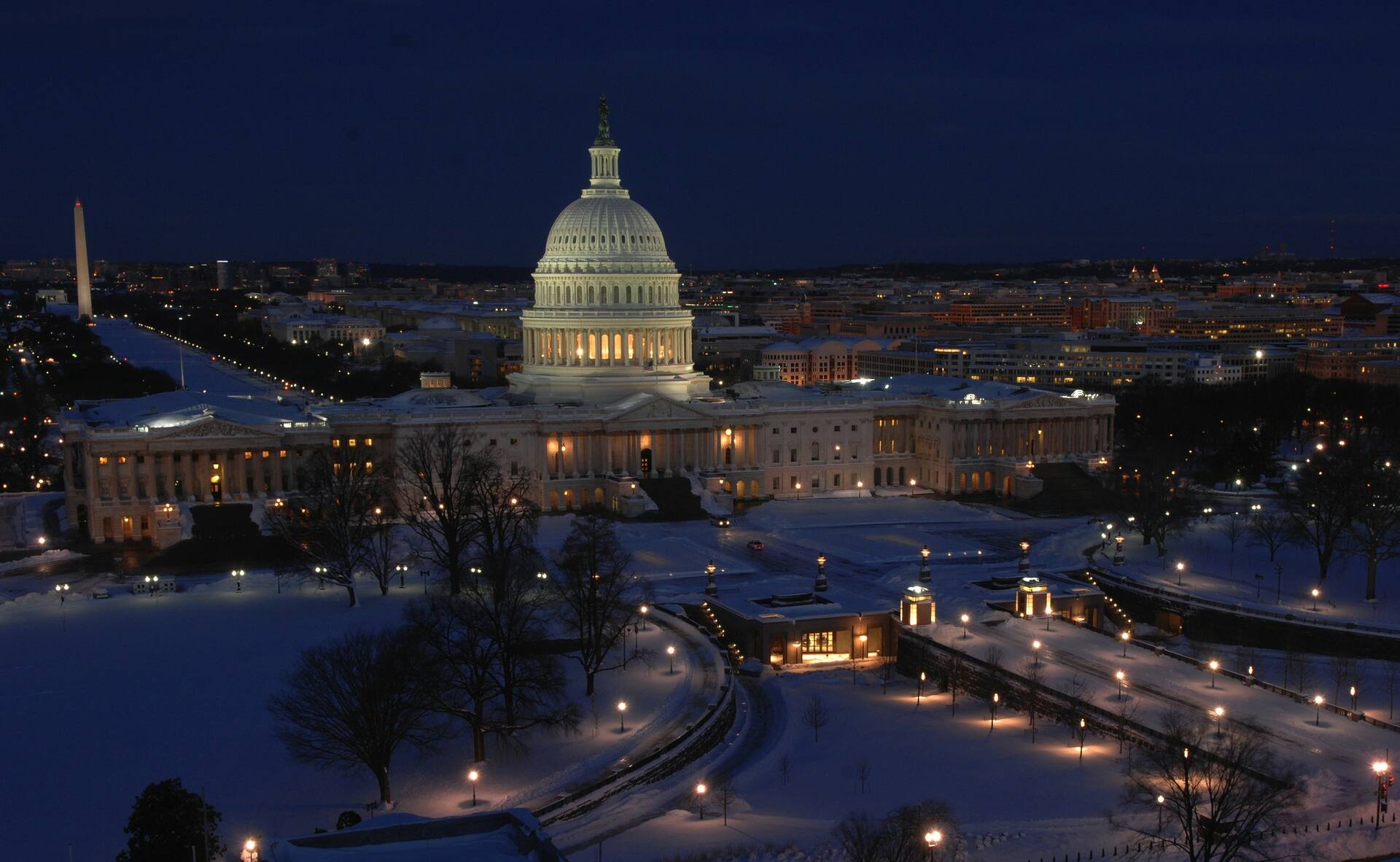 US Capitol at Night